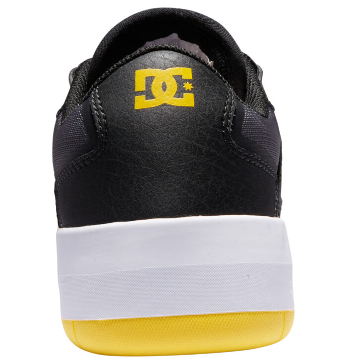 DC METRIC SHOES BLACK GREY YELLOW - Image 5