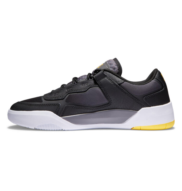 DC METRIC SHOES BLACK GREY YELLOW - Image 3