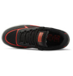 DC METRIC SHOES DARK GREY ORANGE - Image 4