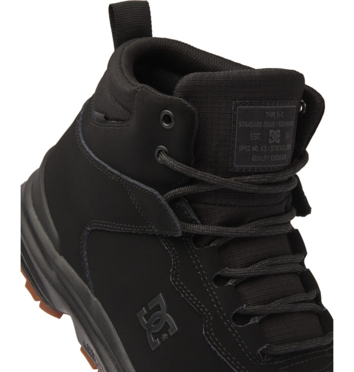 DC MUTINY WR BOOTS BLACK BLACK BLACK - Image 6