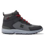 DC MUTINY WR BOOTS GREY BLACK RED