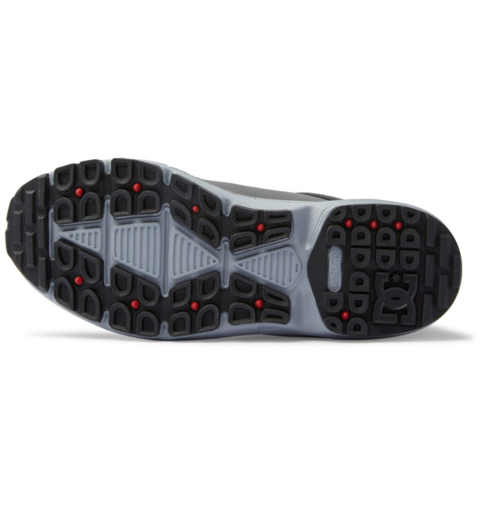 DC MUTINY WR BOOTS GREY BLACK RED - Image 4