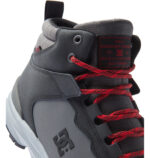 DC MUTINY WR BOOTS GREY BLACK RED - Image 6