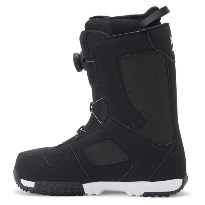 DC PHASE BOA PRO SNOWBOARD BOOTS BLACK WHITE - Image 2