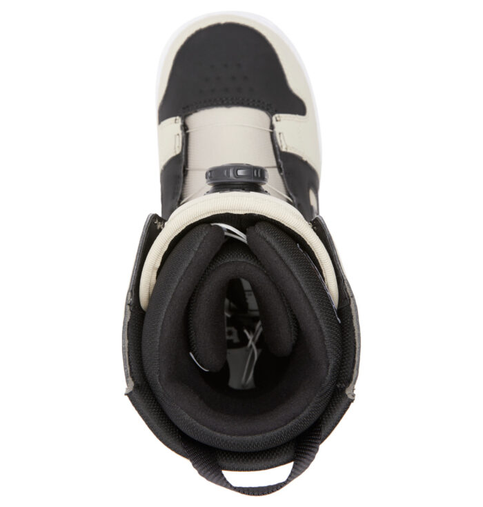 DC PHASE BOA SNOWBOARD BOOTS CAMEL BLACK - Image 4