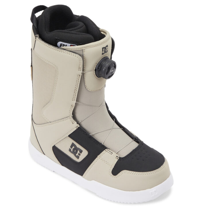 DC PHASE BOA SNOWBOARD BOOTS CAMEL BLACK - Image 2