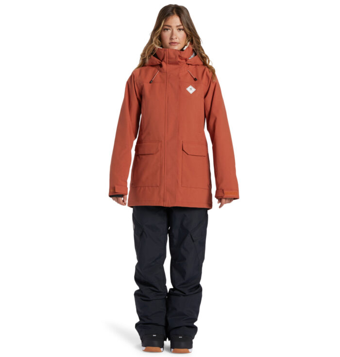 DC PHOENIX PARKA WOMEN SNOW JACKET AUBURN - Image 8