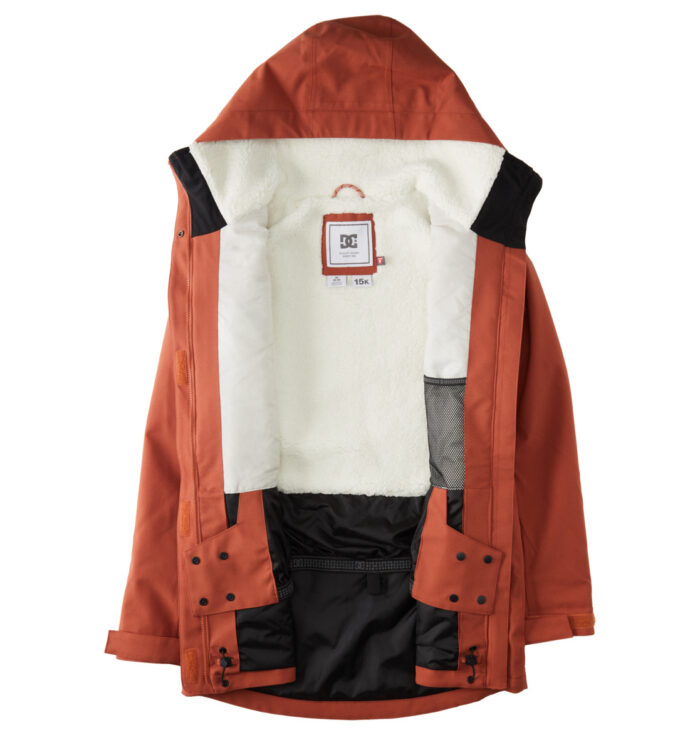 DC PHOENIX PARKA WOMEN SNOW JACKET AUBURN - Image 9