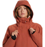 DC PHOENIX PARKA WOMEN SNOW JACKET AUBURN - Image 4