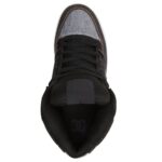 DC PURE HIGH TOP SHOES BLACK ARMOR BLACK - Image 3