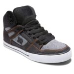 DC PURE HIGH TOP SHOES BLACK ARMOR BLACK - Image 2