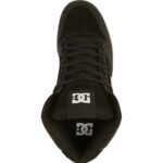 DC PURE HIGH TOP WC SHOES BLACK BLACK WHITE - Image 4