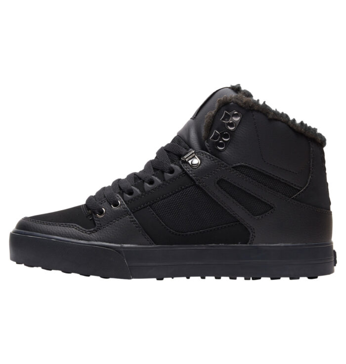 DC PURE HIGH TOP WC WNT SHOES BLACK BLACK BLACK - Image 3