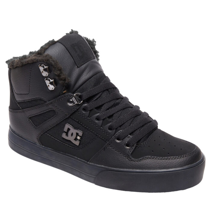 DC PURE HIGH TOP WC WNT SHOES BLACK BLACK BLACK - Image 2