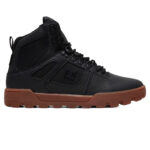 DC PURE HIGH TOP WR BOOTS BLACK GUM