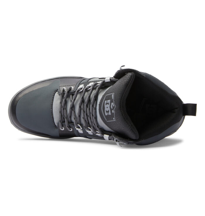 DC PURE HIGH TOP WR BOOTS BLACK GREY BLACK - Image 4