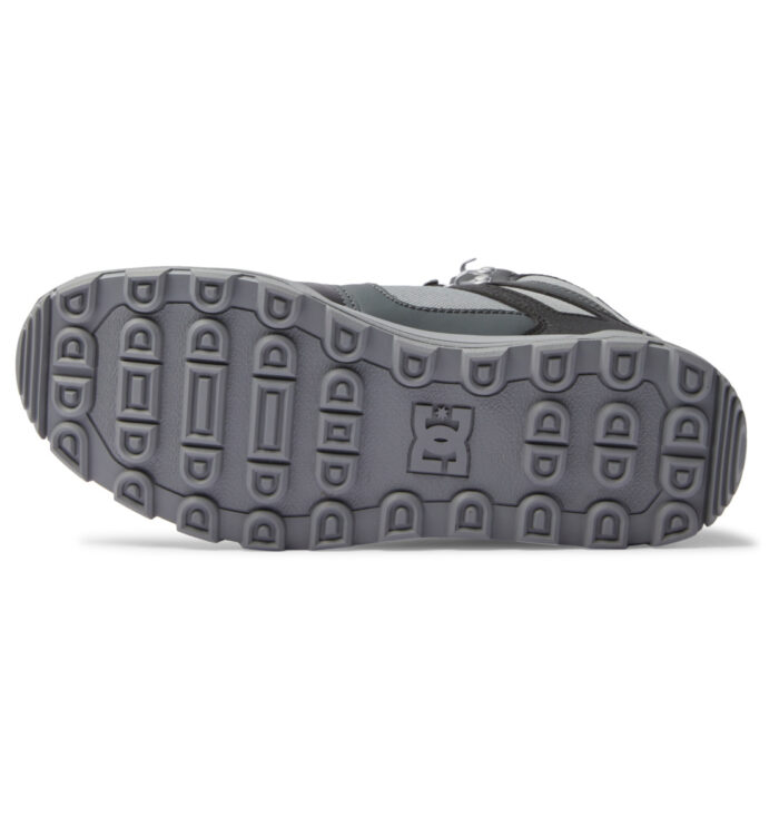 DC PURE HIGH TOP WR BOOTS BLACK GREY BLACK - Image 5