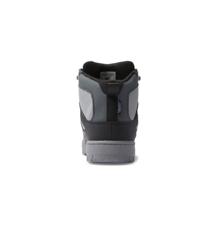DC PURE HIGH TOP WR BOOTS BLACK GREY BLACK - Image 6