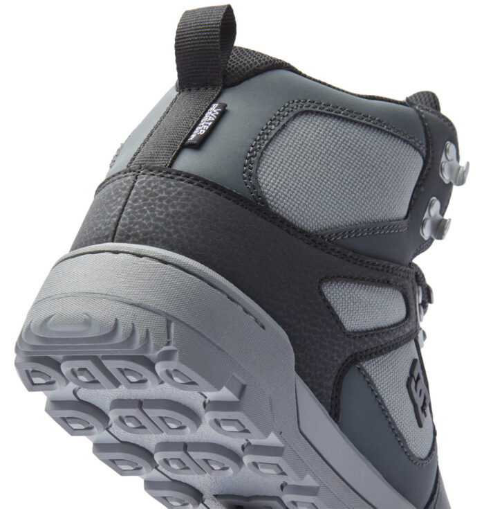 DC PURE HIGH TOP WR BOOTS BLACK GREY BLACK - Image 8