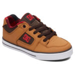 DC YOUTH PURE SE SHOES WHEAT - Image 5