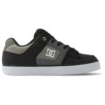 DC PURE SHOES BLACK WHITE ARMOR