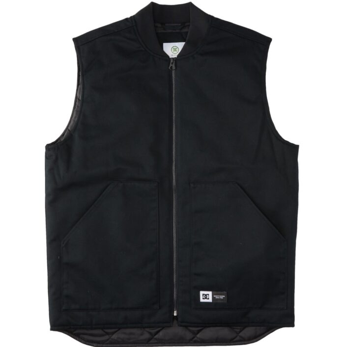 DC RANSACK WORKWEAR VEST JACKET BLACK - Image 7