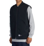 DC RANSACK WORKWEAR VEST JACKET BLACK - Image 4