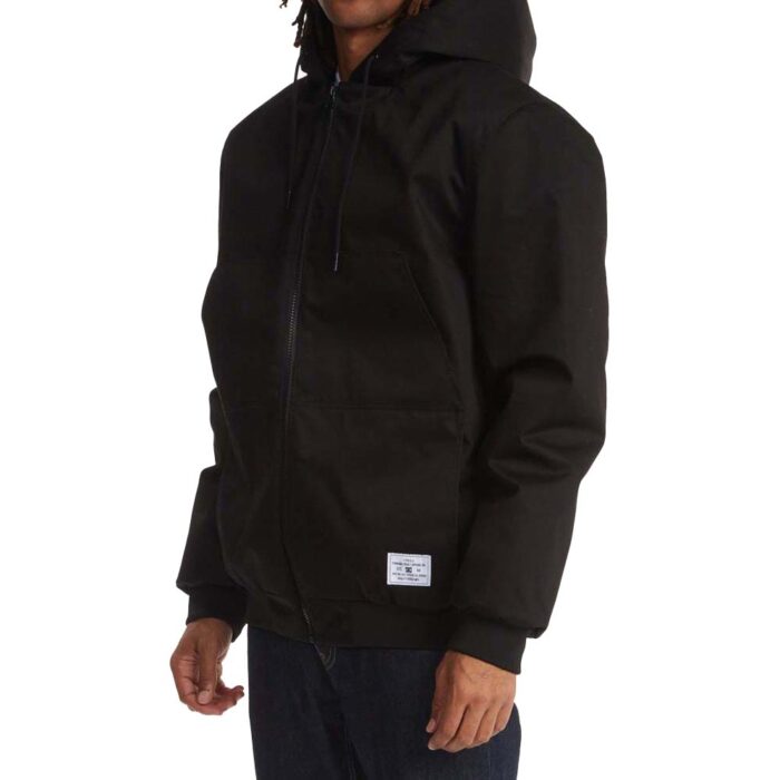 DC ROWDY JACKET BLACK - Image 3