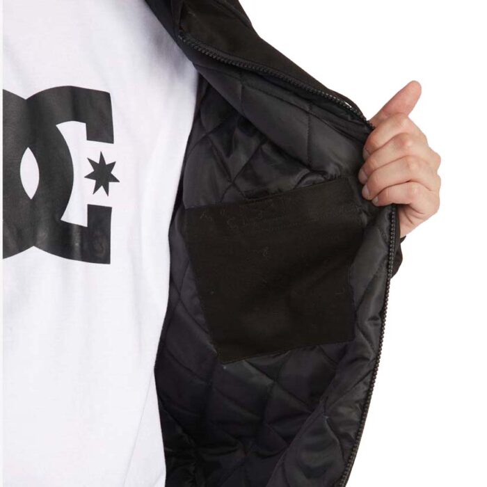 DC ROWDY JACKET BLACK - Image 4