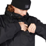 DC SERVO 15K INSULATED SNOW JACKET BLACK - Image 4