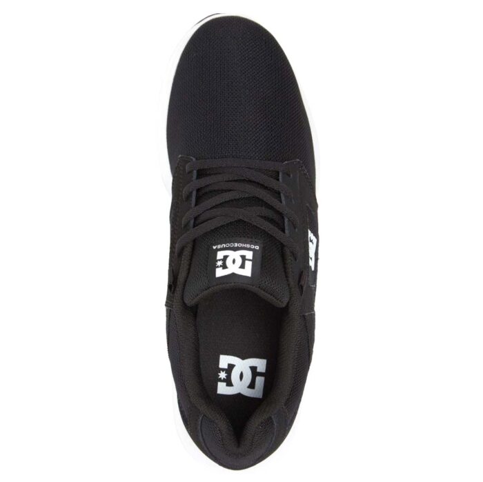 DC SKYLINE SHOES BLACK WHITE - Image 4