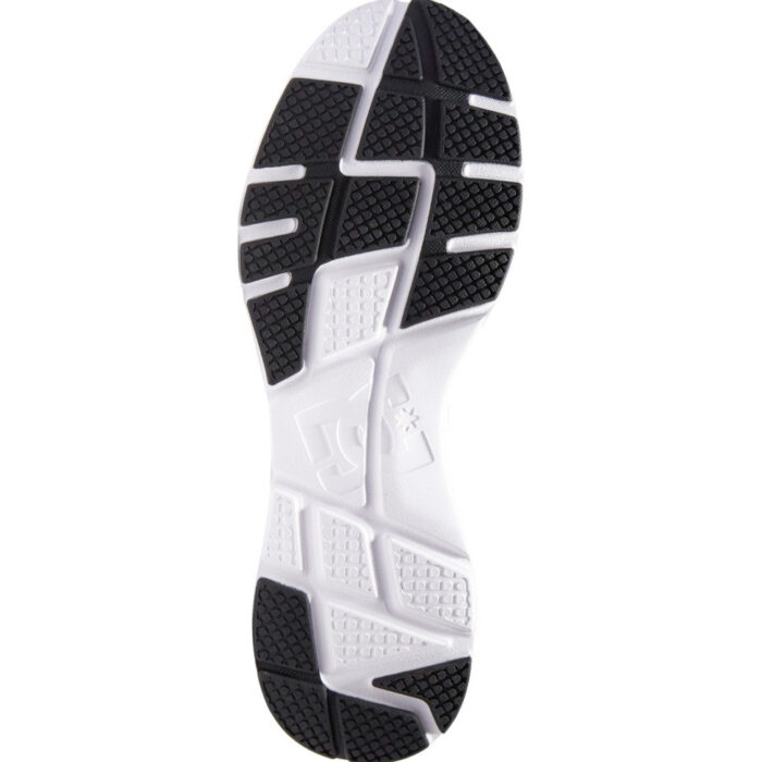 DC SKYLINE SHOES BLACK WHITE - Image 5