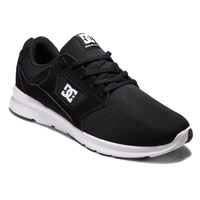DC SKYLINE SHOES BLACK WHITE - Image 2
