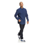 DC SMALL MARK LONG SLEEVE SHIRT NAUTICAL BLUE - Image 4