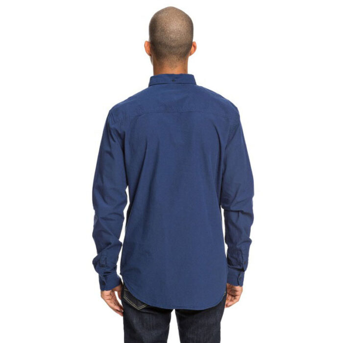 DC SMALL MARK LONG SLEEVE SHIRT NAUTICAL BLUE - Image 3
