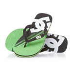 DC SPRAY CARNIVOR SANDALS BLACK GREEN - Image 2