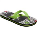 DC SPRAY GRAFFIK KIDS SANDALS BLACK LIME