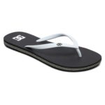 DC SPRAY SANDALS BLACK WHITE