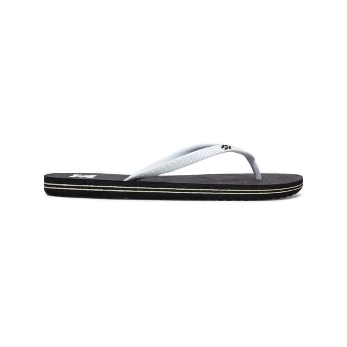 DC SPRAY SANDALS BLACK WHITE - Image 2