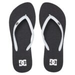 DC SPRAY SANDALS BLACK WHITE - Image 3