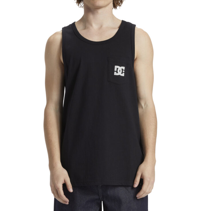 DC STAR POCKET VEST BLACK - Image 3