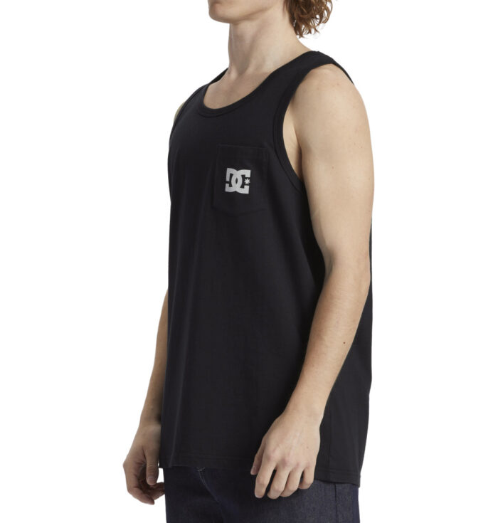 DC STAR POCKET VEST BLACK - Image 5