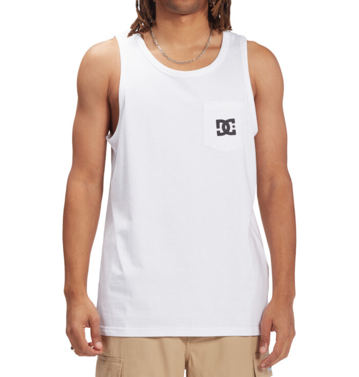 DC STAR POCKET VEST WHITE - Image 4