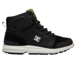 DC TORSTEIN LEATHER WINTER BOOTS CAMO BLACK