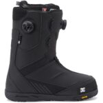 DC TRANSCEND BOA SNOWBOARD BOOTS BLACK BLACK BLACK
