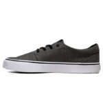 DC TRASE TX SE SHOES BLACK HERRINGBONE - Image 3