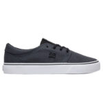 DC TRASE TX SE SHOES GREY BLACK BLACK