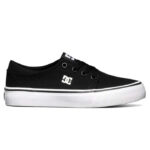 DC YOUTH TRASE TX SHOES BLACK WHITE