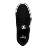 DC YOUTH TRASE TX SHOES BLACK WHITE - Image 3
