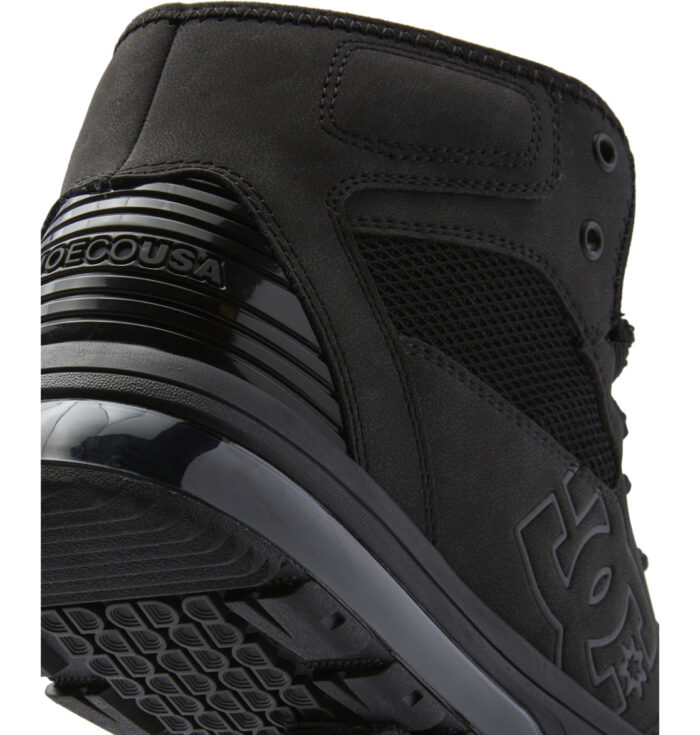 DC VERSATILE HI WR BOOTS BLACK BLACK BLACK - Image 8